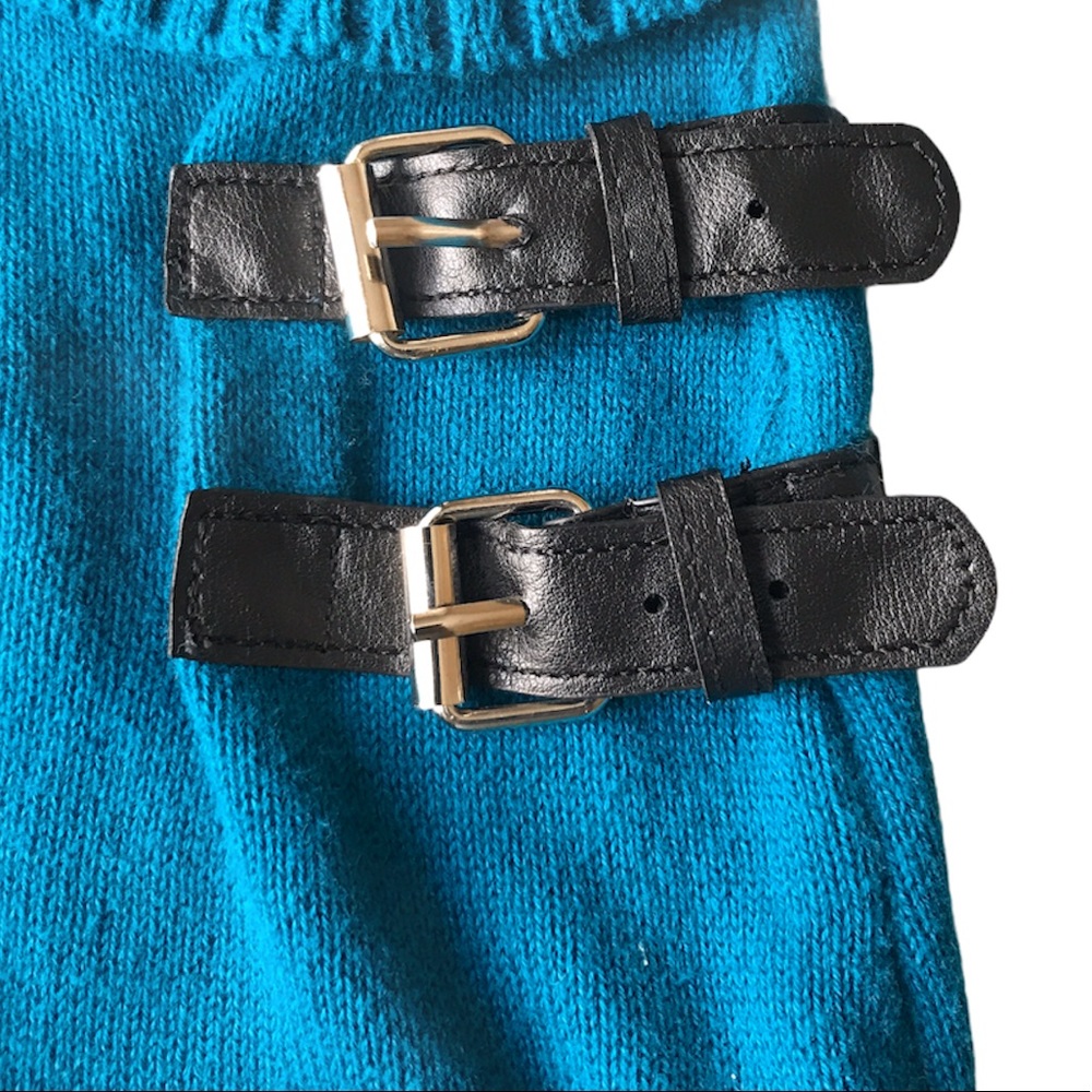 Guess Turquoise Long Sleeve Sweater Size M - Picture 3 of 13